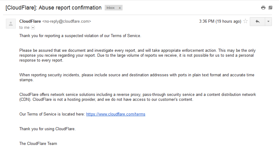 cloudflare pass-through network robo answer